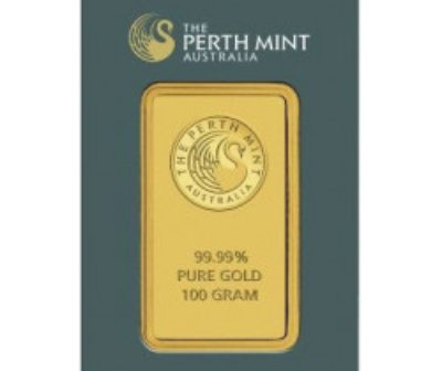 100g | Investiční zlatý slitek | Perth Mint | Austrálie