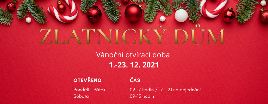 Vanocni otviraci doba Zlatnickeho domu Roudna 2021