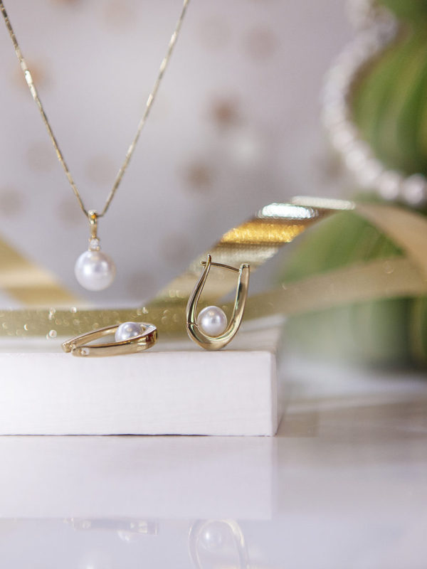 V jednoduchosti je krása. Vánoční dárek ve formě perel.