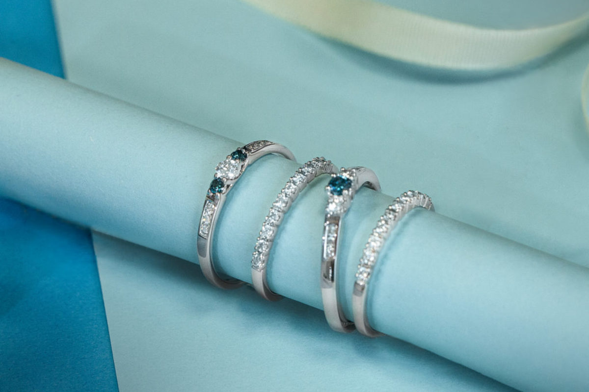 Kombinujte - diamantové prsteny