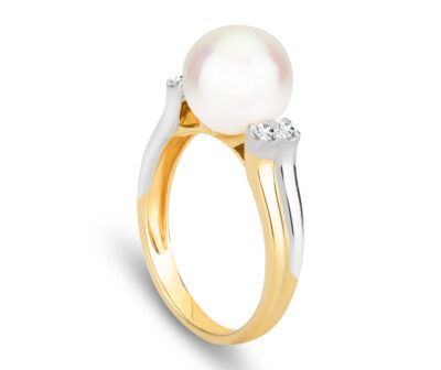 Zlatý prsten Pearl Charm