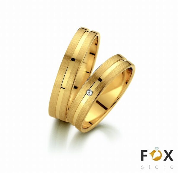 Snubní prsteny značky FOX 21-43Snubní prsteny Fox úspěšné kolekce FOX Classic jsou jedním z nejžádanějších produktů snubních prstenů.  Barvy kovů je možné zvolit podle přání zákazníka (žlutá
